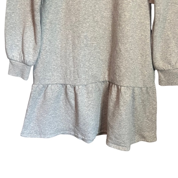 NWT! Nine West light grey sweater dress. Size medium - Picture 7 of 11